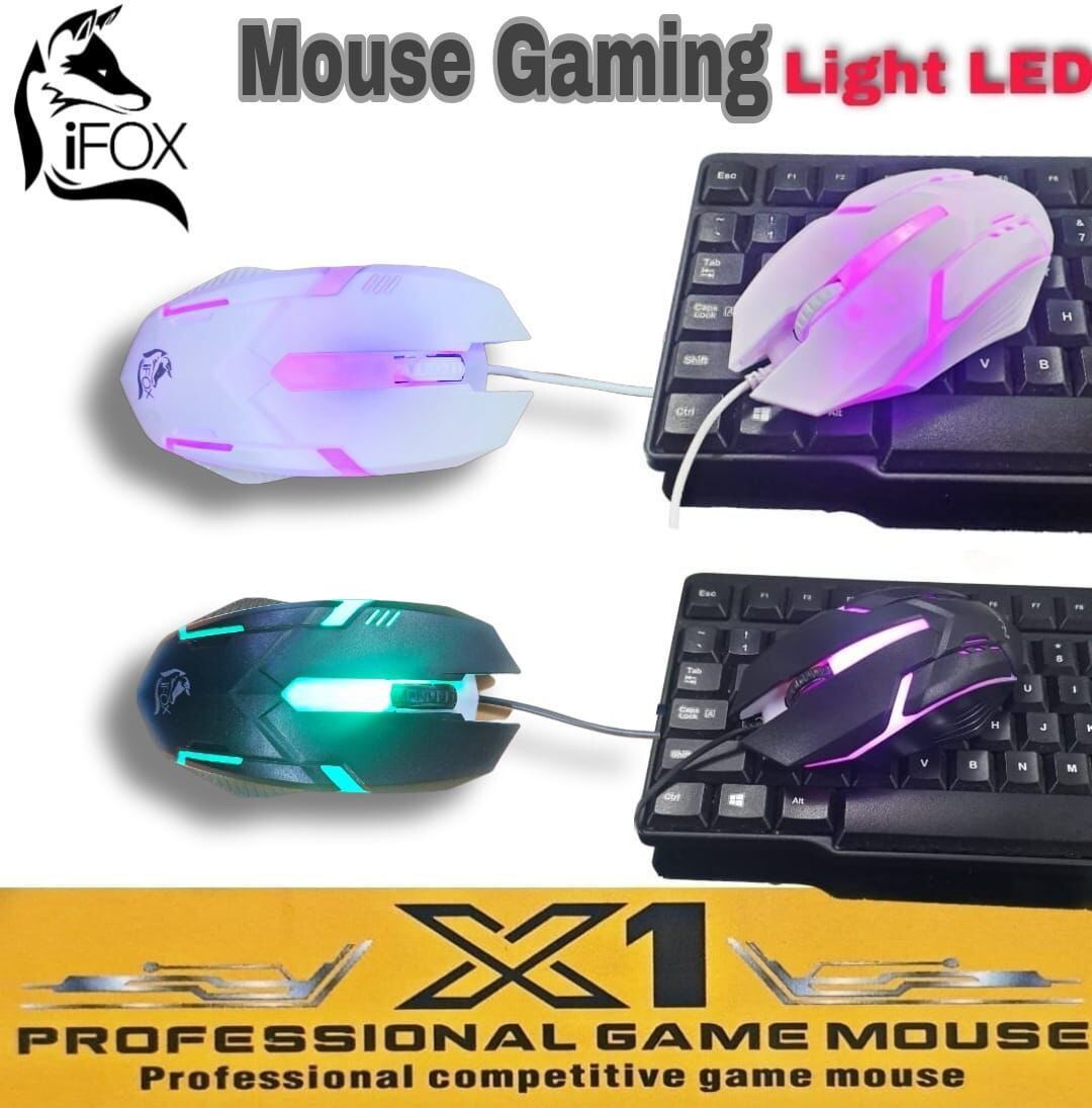 MOUSE GAMING IFOX LED X1 KABEL + PACKING 